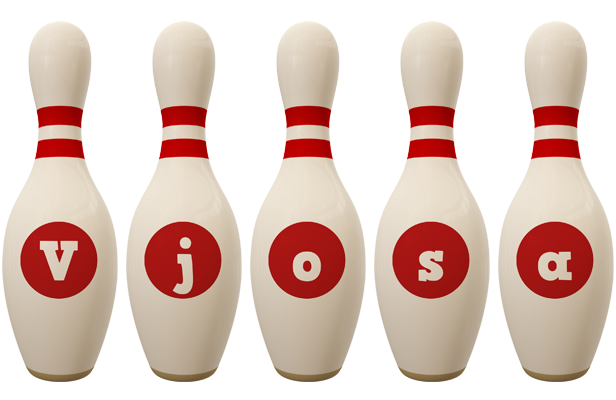 Vjosa bowling-pin logo