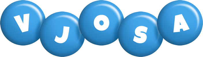 Vjosa candy-blue logo