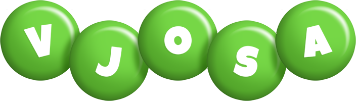 Vjosa candy-green logo