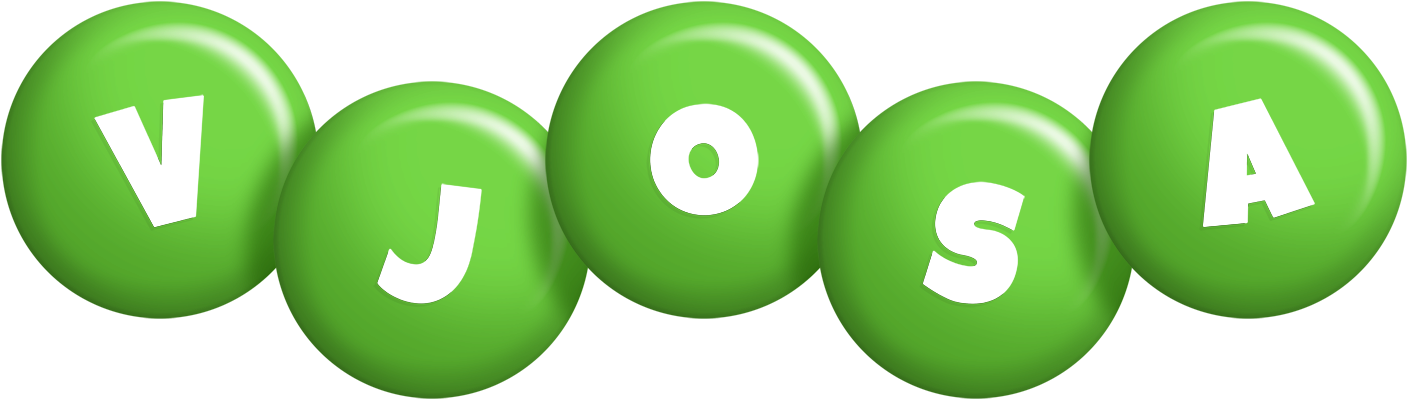 Vjosa candy-green logo