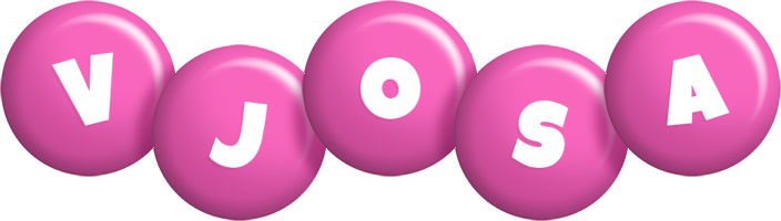 Vjosa candy-pink logo