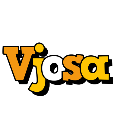 Vjosa cartoon logo