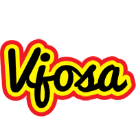 Vjosa flaming logo