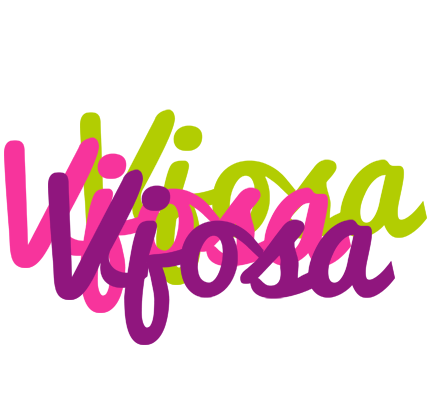 Vjosa flowers logo
