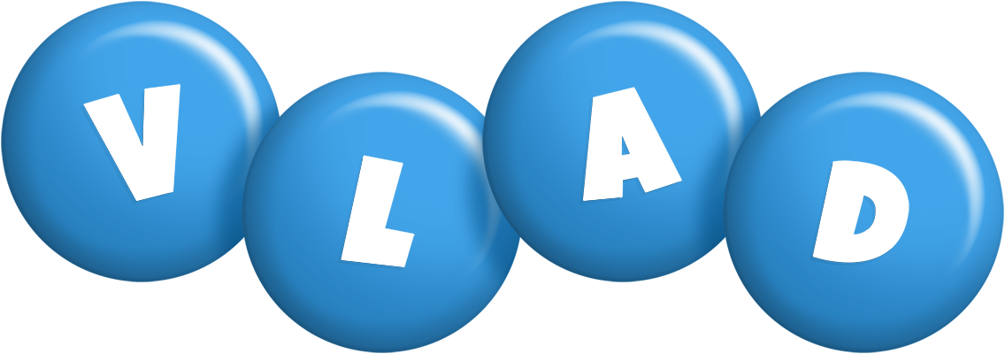 Vlad candy-blue logo