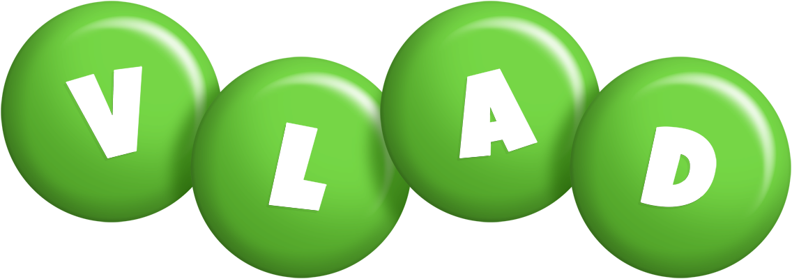 Vlad candy-green logo