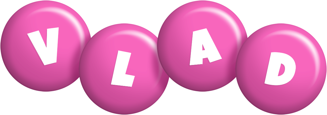 Vlad candy-pink logo