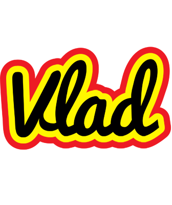 Vlad flaming logo