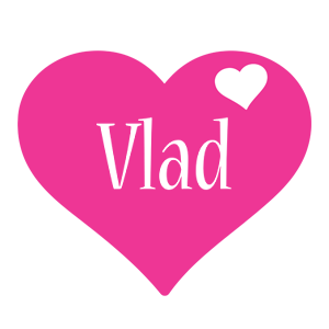 Vlad love-heart logo