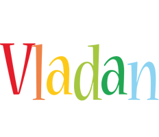 Vladan birthday logo