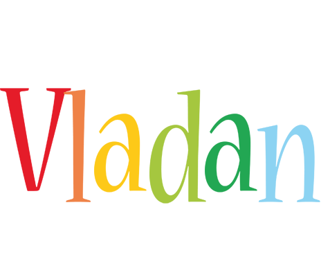 Vladan birthday logo