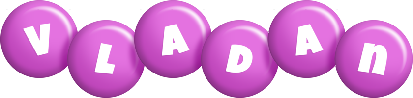 Vladan candy-purple logo