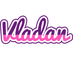 Vladan cheerful logo