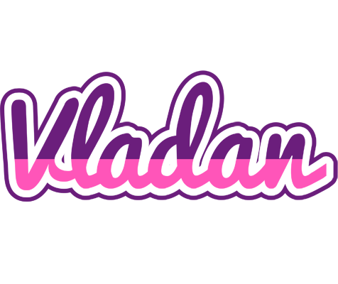 Vladan cheerful logo