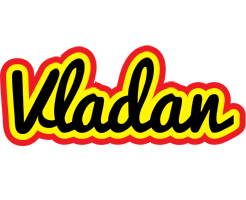 Vladan flaming logo