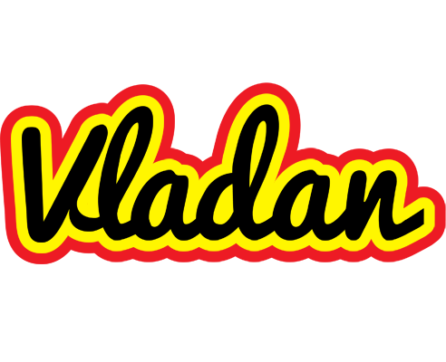 Vladan flaming logo