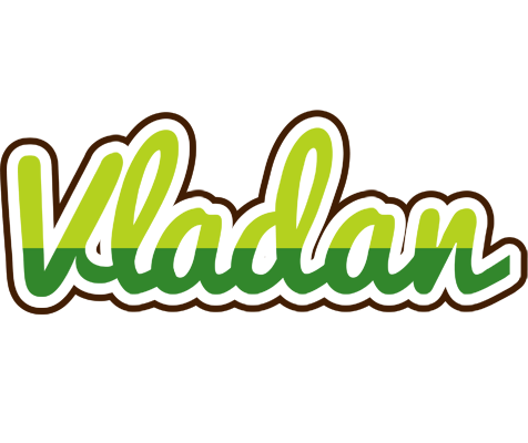 Vladan golfing logo
