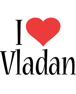 Vladan i-love logo
