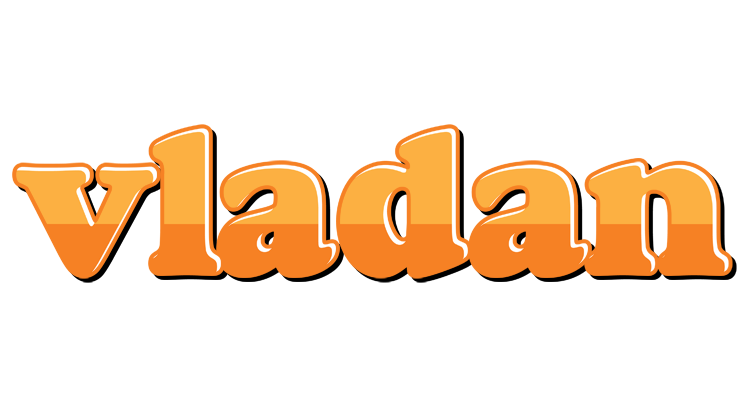 Vladan orange logo
