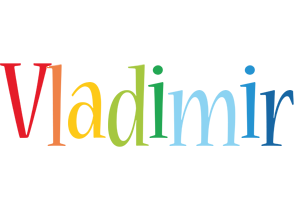 Vladimir birthday logo