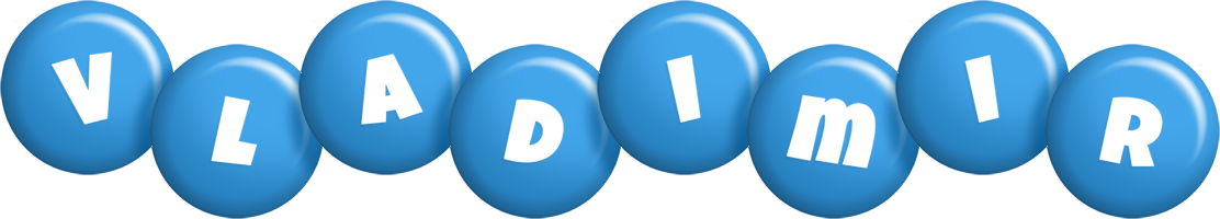 Vladimir candy-blue logo