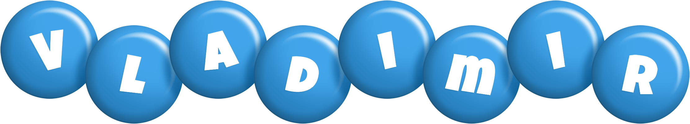 Vladimir candy-blue logo