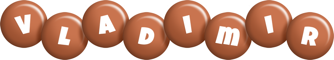 Vladimir candy-brown logo