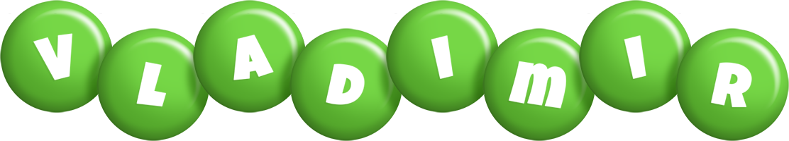 Vladimir candy-green logo