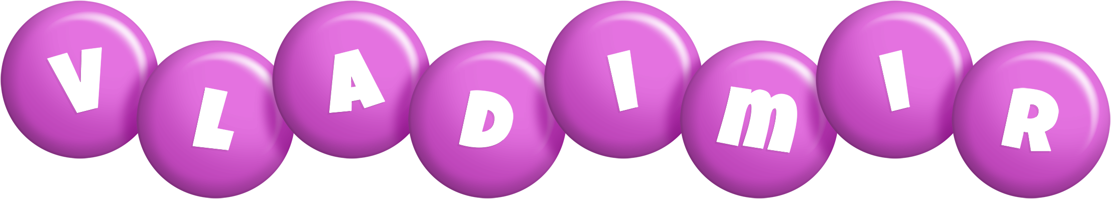 Vladimir candy-purple logo