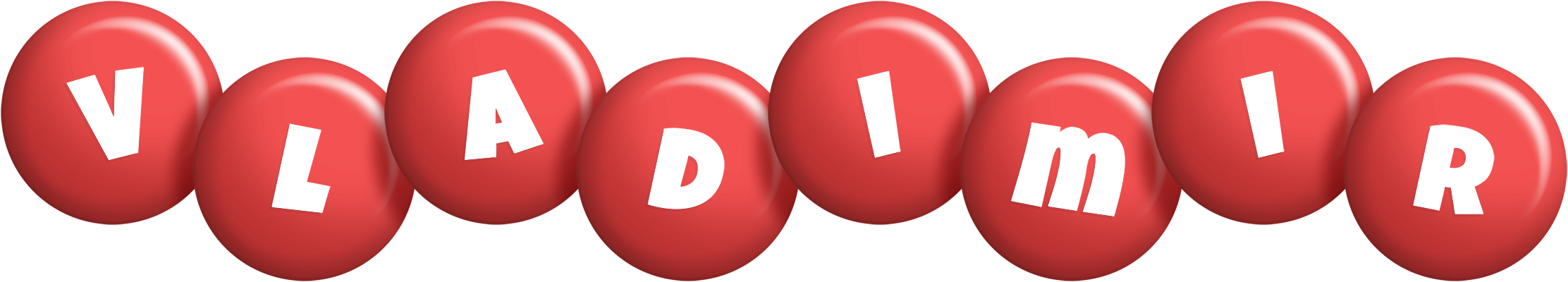 Vladimir candy-red logo