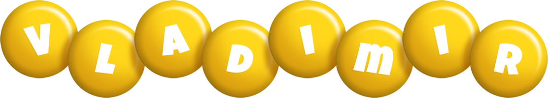 Vladimir candy-yellow logo