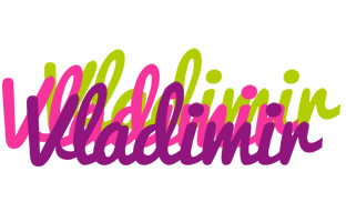 Vladimir flowers logo