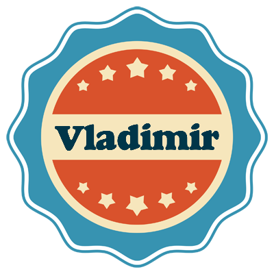 Vladimir labels logo
