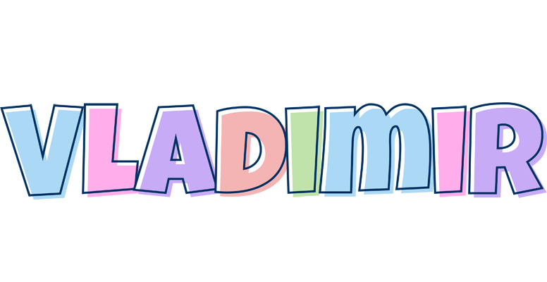 Vladimir pastel logo