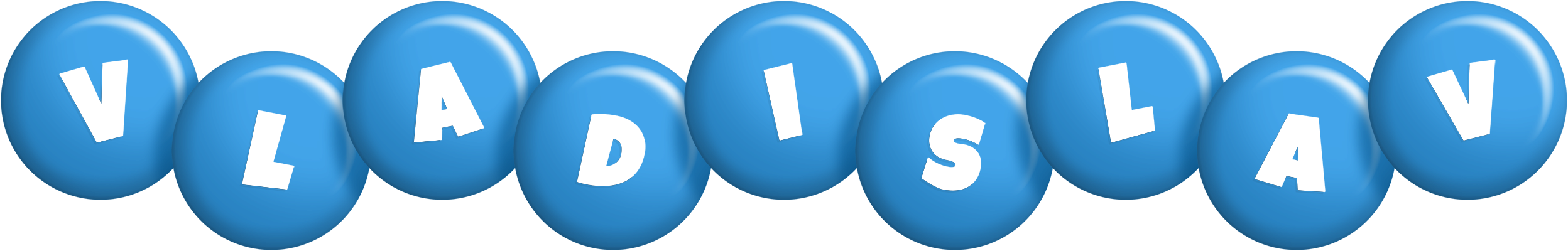 Vladislav candy-blue logo