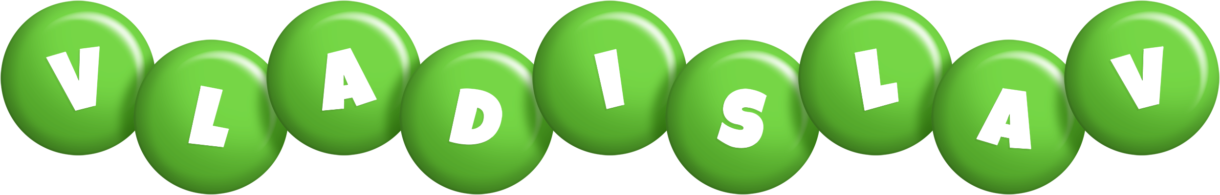 Vladislav candy-green logo