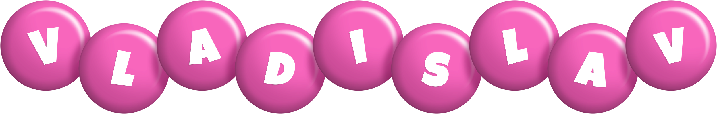Vladislav candy-pink logo