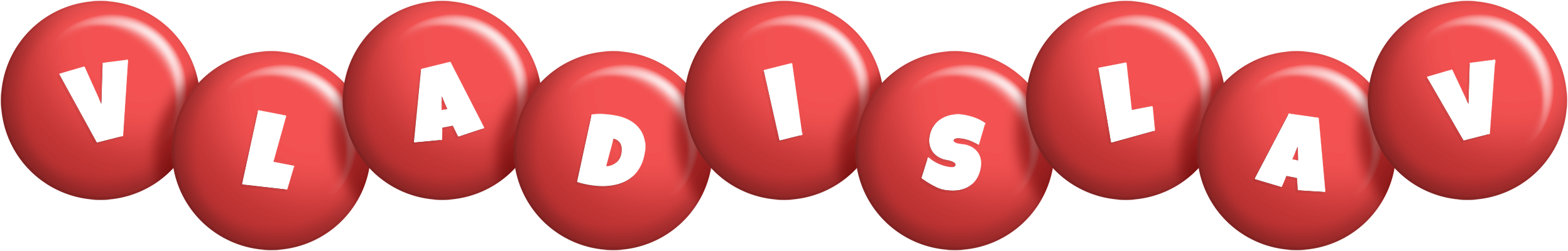 Vladislav candy-red logo