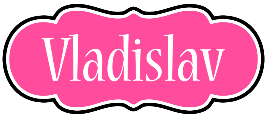 Vladislav invitation logo