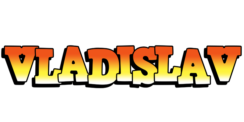 Vladislav sunset logo