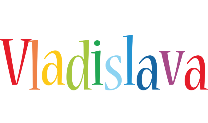 Vladislava birthday logo