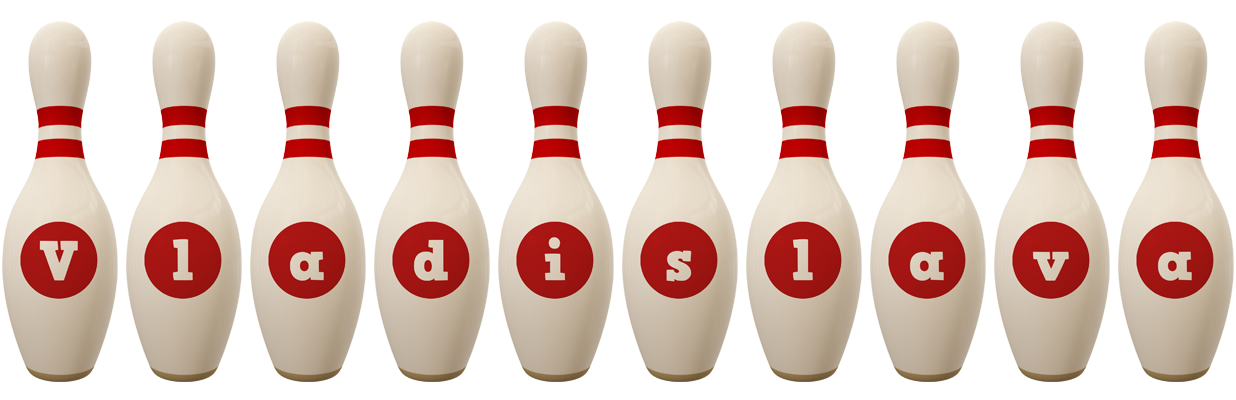 Vladislava bowling-pin logo