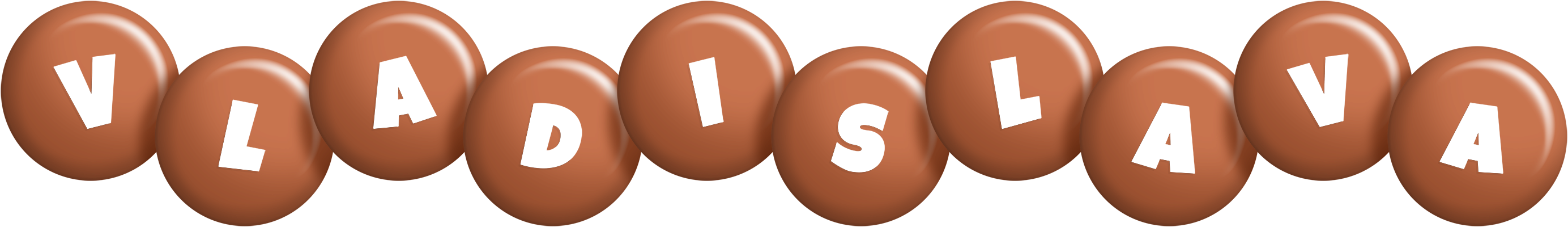 Vladislava candy-brown logo