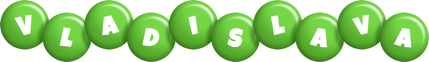 Vladislava candy-green logo