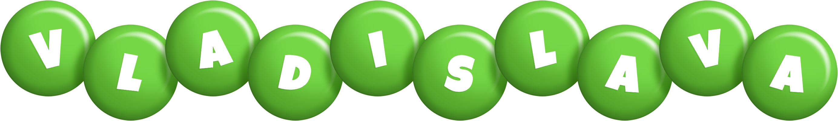 Vladislava candy-green logo