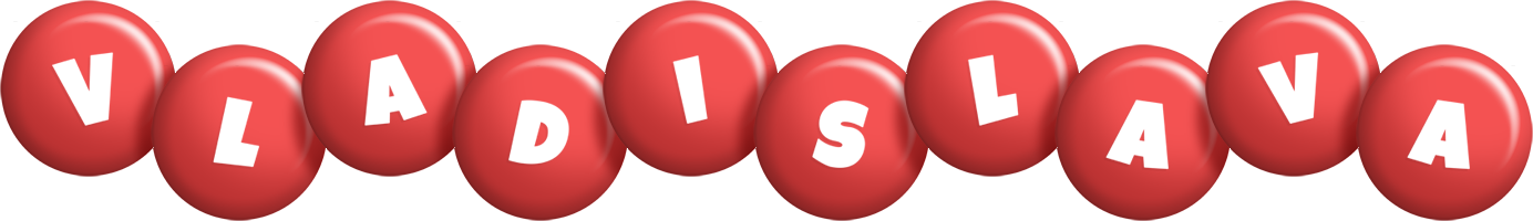 Vladislava candy-red logo