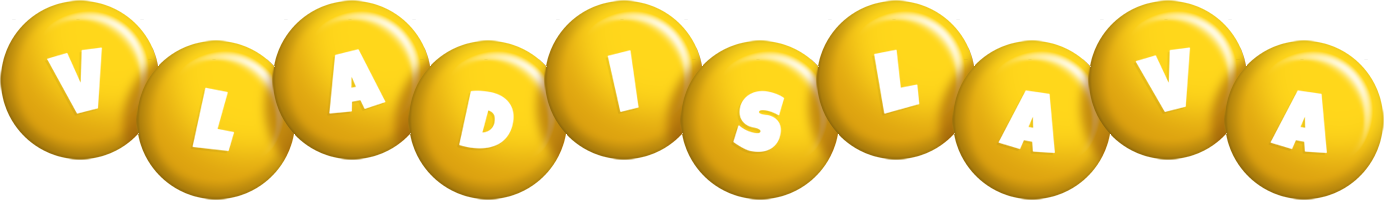 Vladislava candy-yellow logo