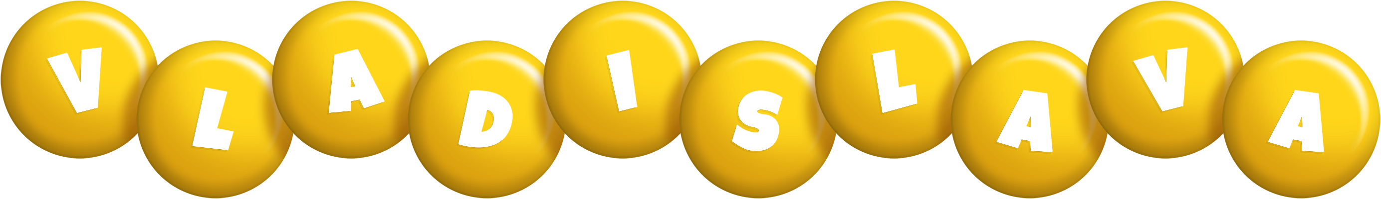Vladislava candy-yellow logo