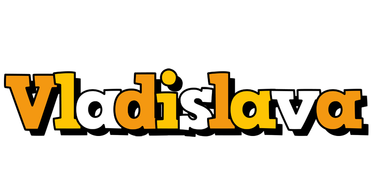 Vladislava cartoon logo