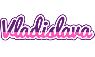 Vladislava cheerful logo